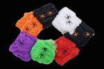 Spinnennetz Deko – Dehnbares Cobweb mit Spinne