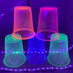 Neon-Partybecher UV-Glow (40 Stück, 12oz)